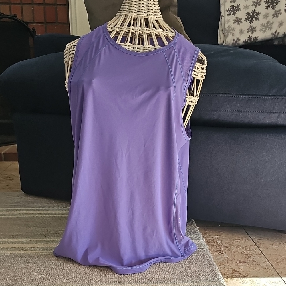 Lululemon Athletica Purple Relaxed Sleeveless Tank